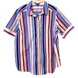 Roman’s Kate Short Sleeve Big Shirt